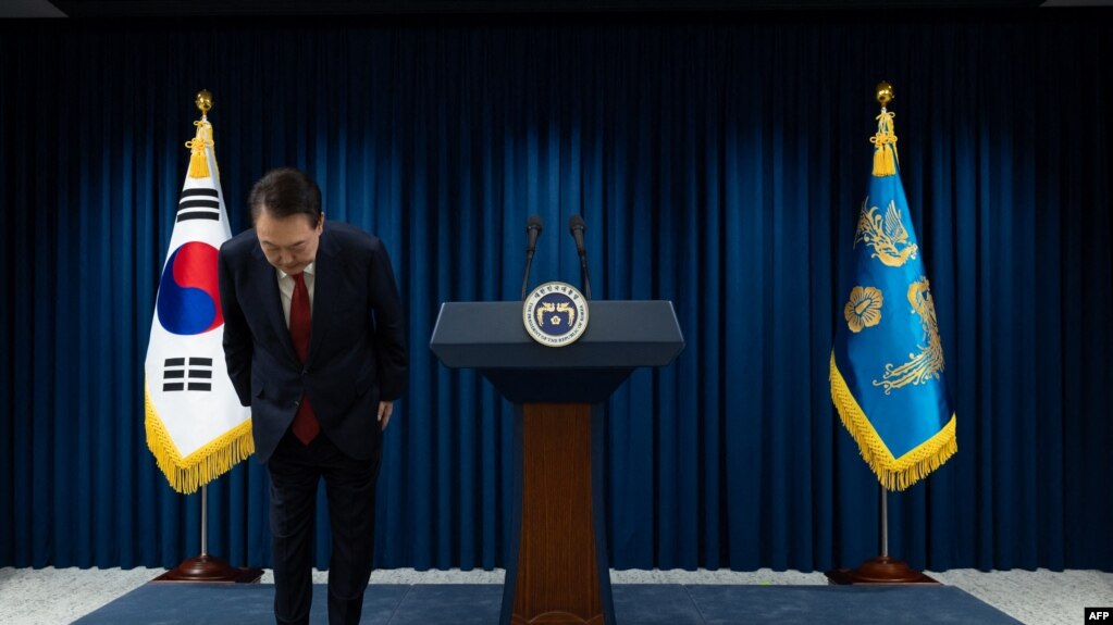 S. Korea’s Ex-President Yoon Leaves Party Ahead Of Presidential Election