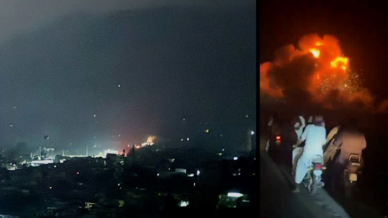 Fire, Smoke Seen After Two Huge Blasts In Pakistan’s Garrison City Rawalpindi