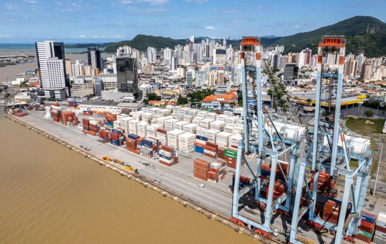 Brazil: Pres Lula announces port of Itajaí’s expansion