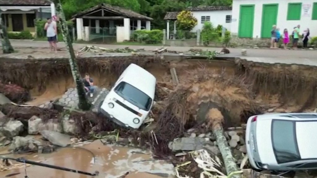Two Dead After Storms Hit Southern Brazil