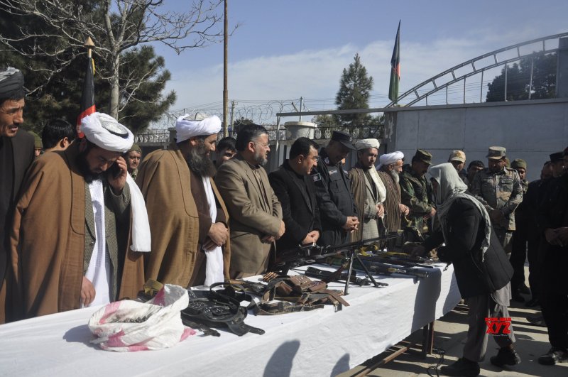 Afghan Police Discovered Arms, Ammunition