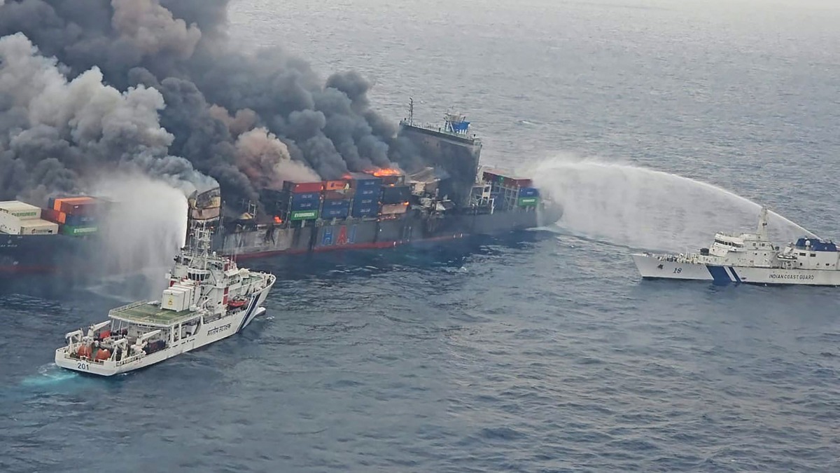 Chinese Citizens Rescued, Two Missing After Ship Explodes In Waters Near India