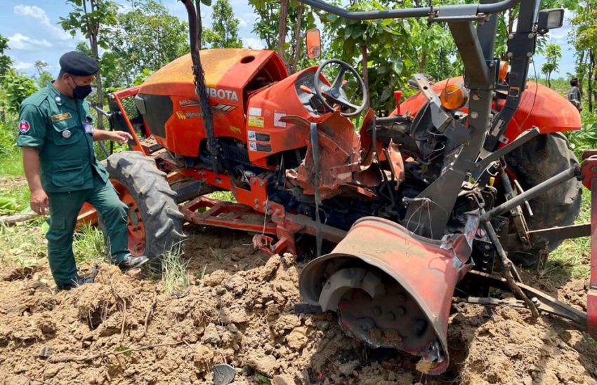 Anti-Tank Mine Blast Kills Tractor Driver In Western Cambodia: Official