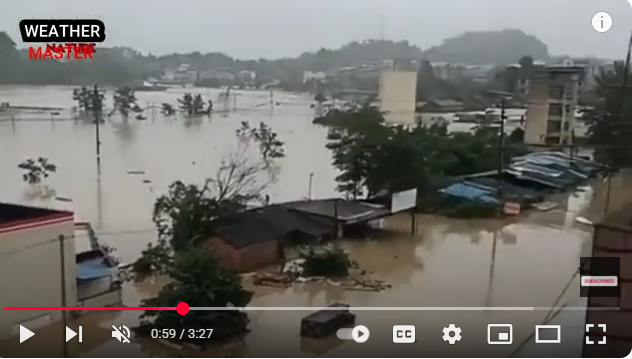 Over 80,000 Evacuated Amid Serious Flooding In SW China