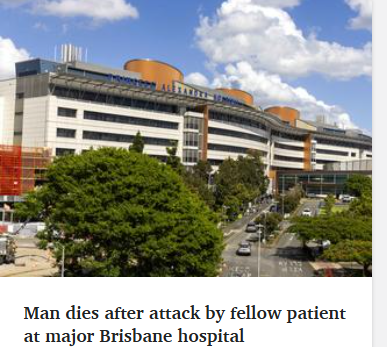 Australian Police Investigating Death Of Man Who Was Attacked In Hospital