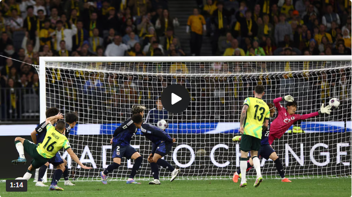 Australia Takes Major Step Towards World Cup Qualification With Late Win Over Japan