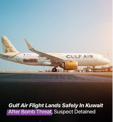 Gulf Air Flight Landed Safely In Kuwait After Bomb Threat, Suspect Detained