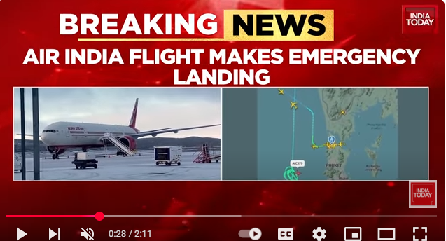 Air India Flight Makes Emergency Landing In Thailand’s Phuket After Bomb Threat: Airport