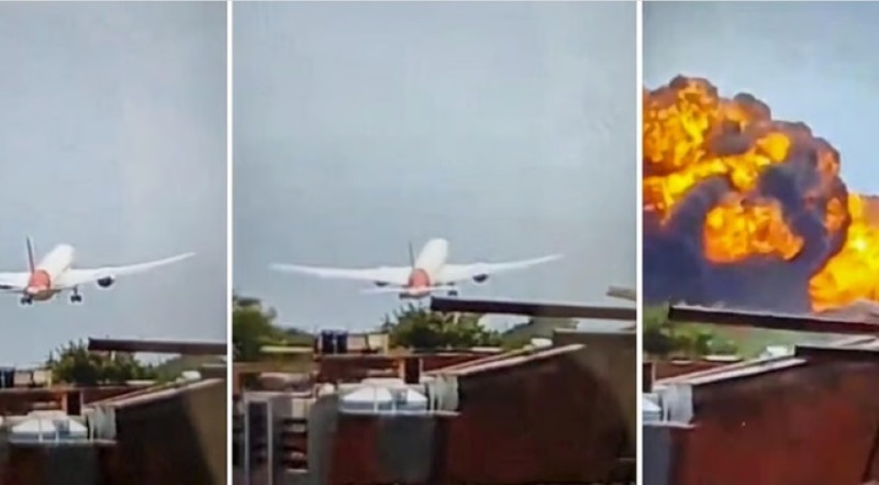 Update: Air India Plane With 242 People Onboard Crashed Near Airport In India’s Gujarat