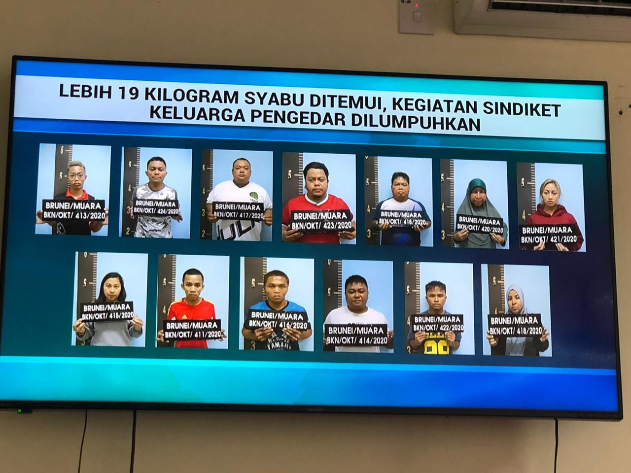 Brunei Cracks Down On Int’l Drug Cartel