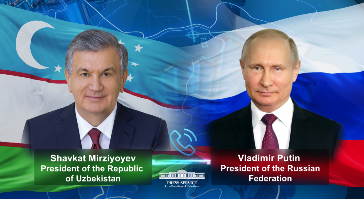 Uzbek, Russian Presidents Held Telephone Conversation