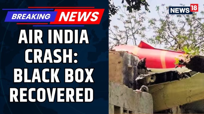 Local Media Report Says One Black Box Of Crashed Air India Plane Found