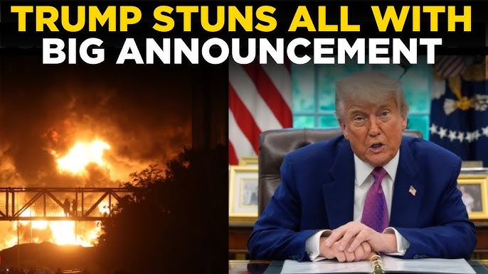Trump Announces Ceasefire Between Israel, Iran
