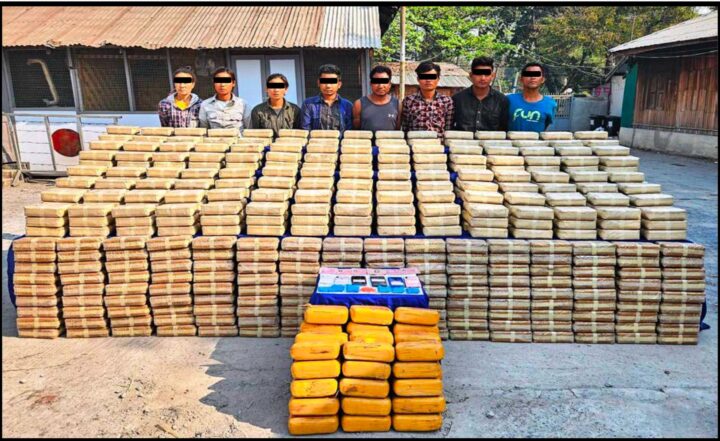 Myanmar Police Seized Over 5.7 Million Stimulant Tablets In Major Drug Bust
