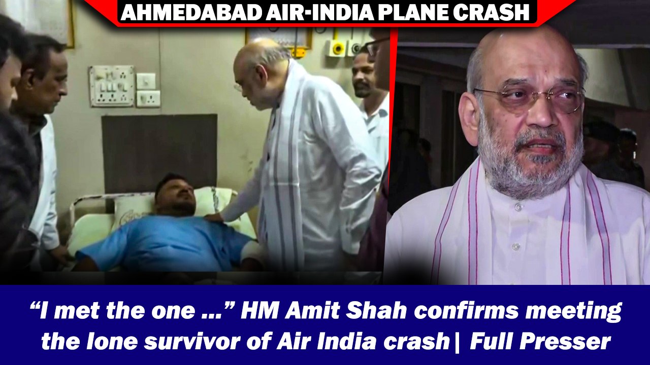 India’s Home Minister Confirms Survivor In Plane Crash
