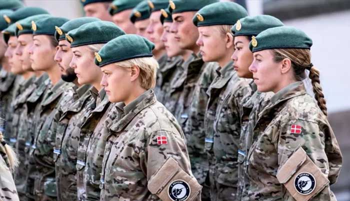 Danish women to face 11-month conscription in military service by lottery