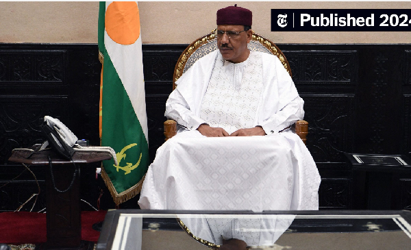 Niger: Ousted president  Mohamed Bazoum marks two years of house arrest