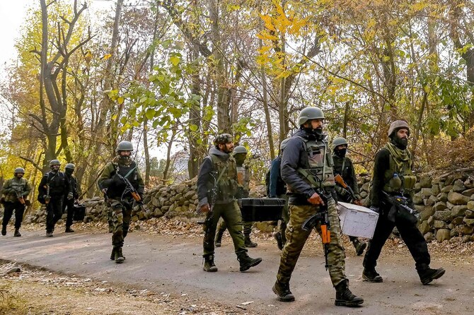 Indian Security Forces Killed Four Armed Rebels