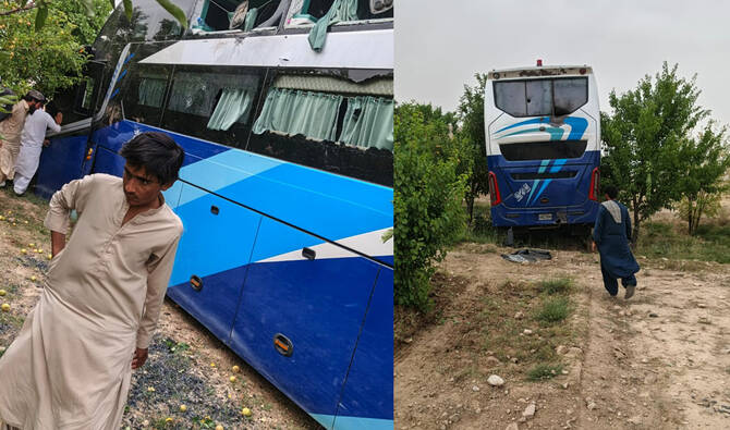 Three Killed, 11 Injured In Attack On Bus In SW Pakistan