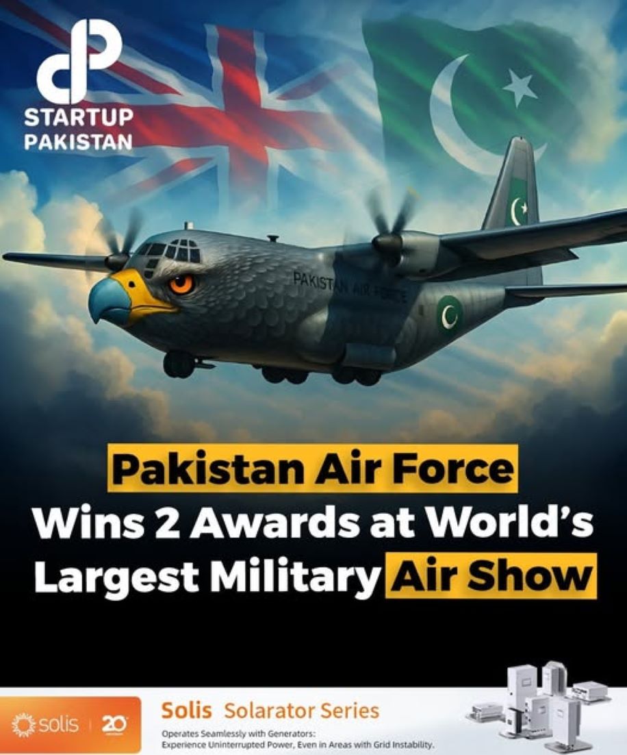 Pakistani Aircraft Secured Two Global Awards At RIAT 2025 Airshow