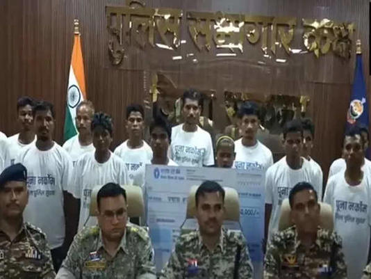 66 Naxals Surrendered In India’s Chhattisgarh