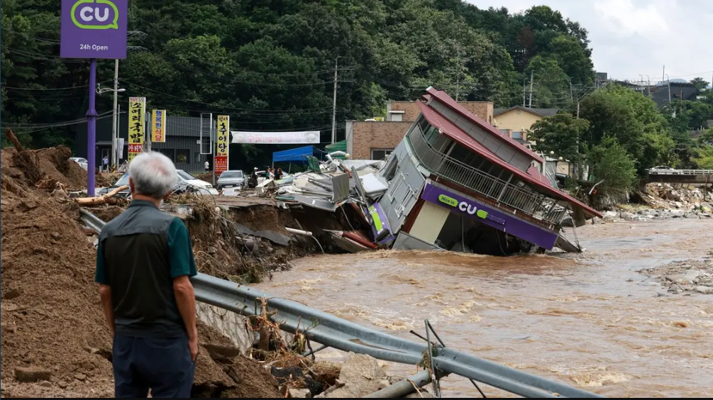 14 Killed, 12 Missing After Days Of Torrential Rain Batter S. Korea