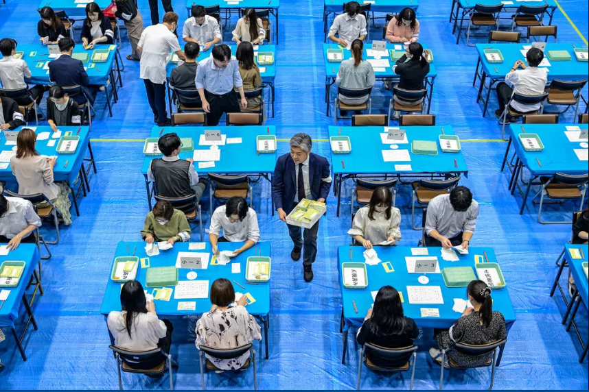 Japan’s Ruling Coalition Unlikely To Keep Upper House Majority In Election: Exit Polls