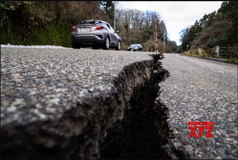 Residents Evacuate Quake-Hit Island Village Of Toshima In Japan