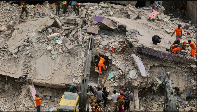 Update: Death Toll Of Building Collapse In Karachi Rose To 17
