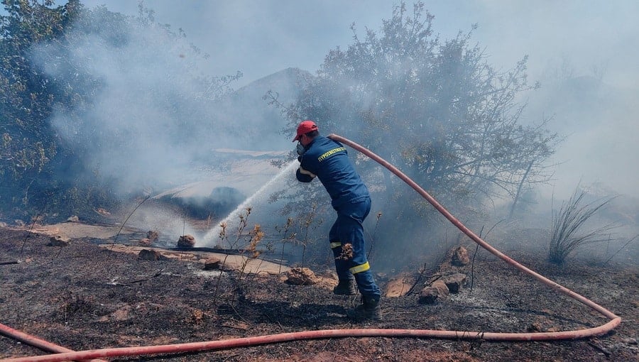 Greece requests EU assistance as wildfires rage across country