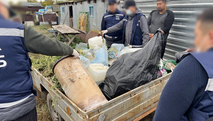 Underground Drug Lab Dismantled In Kazakhstan