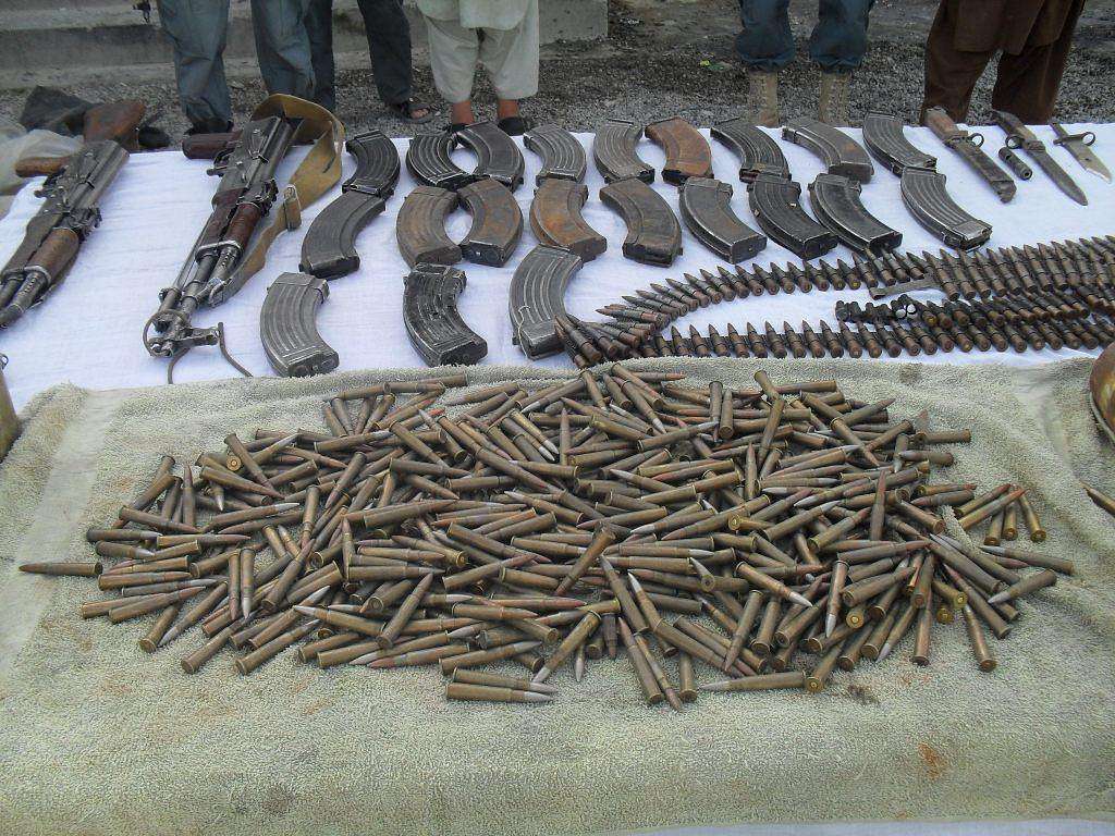Police Discovered Weapons, Ammunition Cache In S. Afghanistan