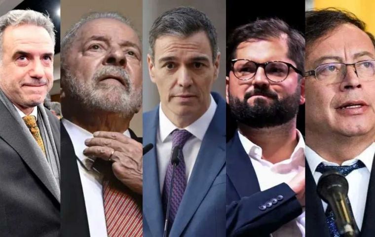 Five progressive leaders holding key “Democracy Forever” summit in Chile’s Santiago