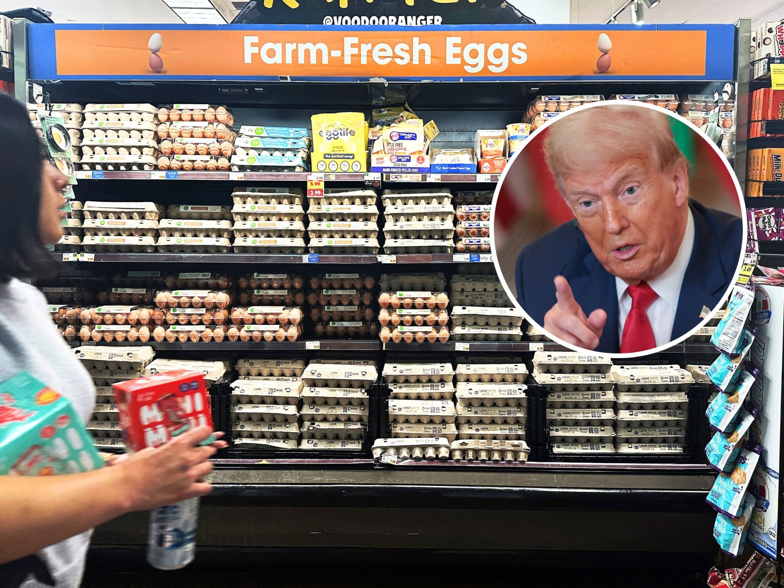 Trump Administration Sues California Over Soaring Egg Prices