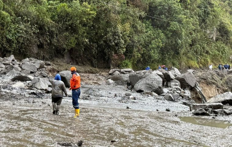 Ecuador: Emergency declared in two provinces due to torrential rains