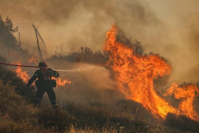 Greece: New wildfire near Athens, Crete blaze ‘retreating’ – firefighters