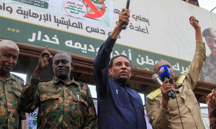 Sudan crisis:  PM Kamil Idris vows to rebuild Khartoum on first visit to war-torn capital