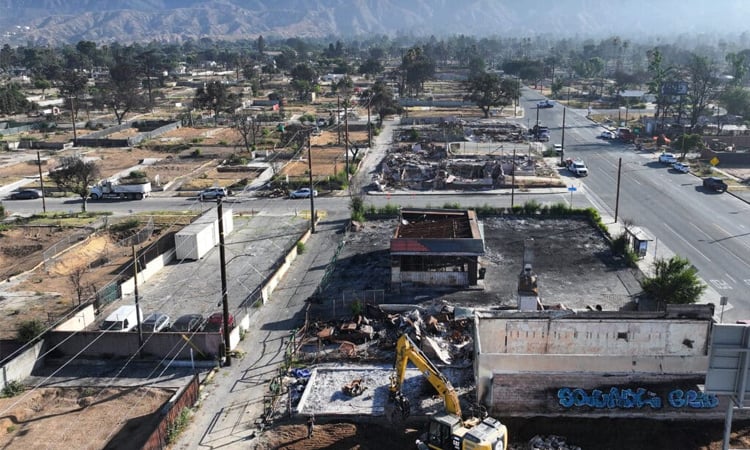 Body found in Los Angeles fire wreckage, six months on