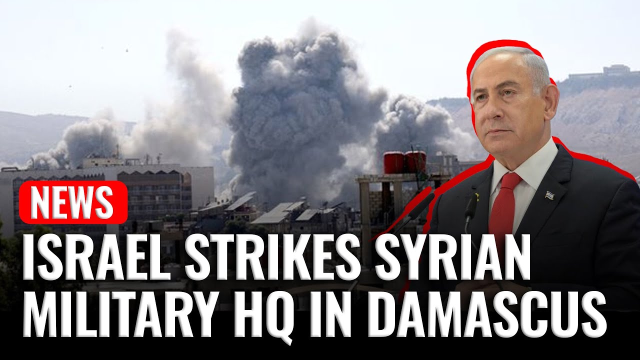 Israeli Regime Strikes Syrian Military Headquarters In Damascus