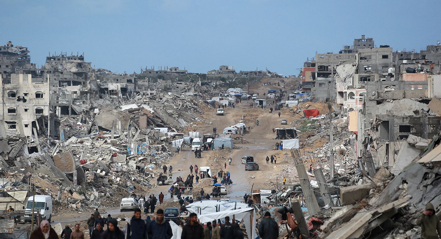 Zionist Israeli Army Claims Control Of 65 Percent Of Gaza; Death Toll: 57,130+ Palestinians