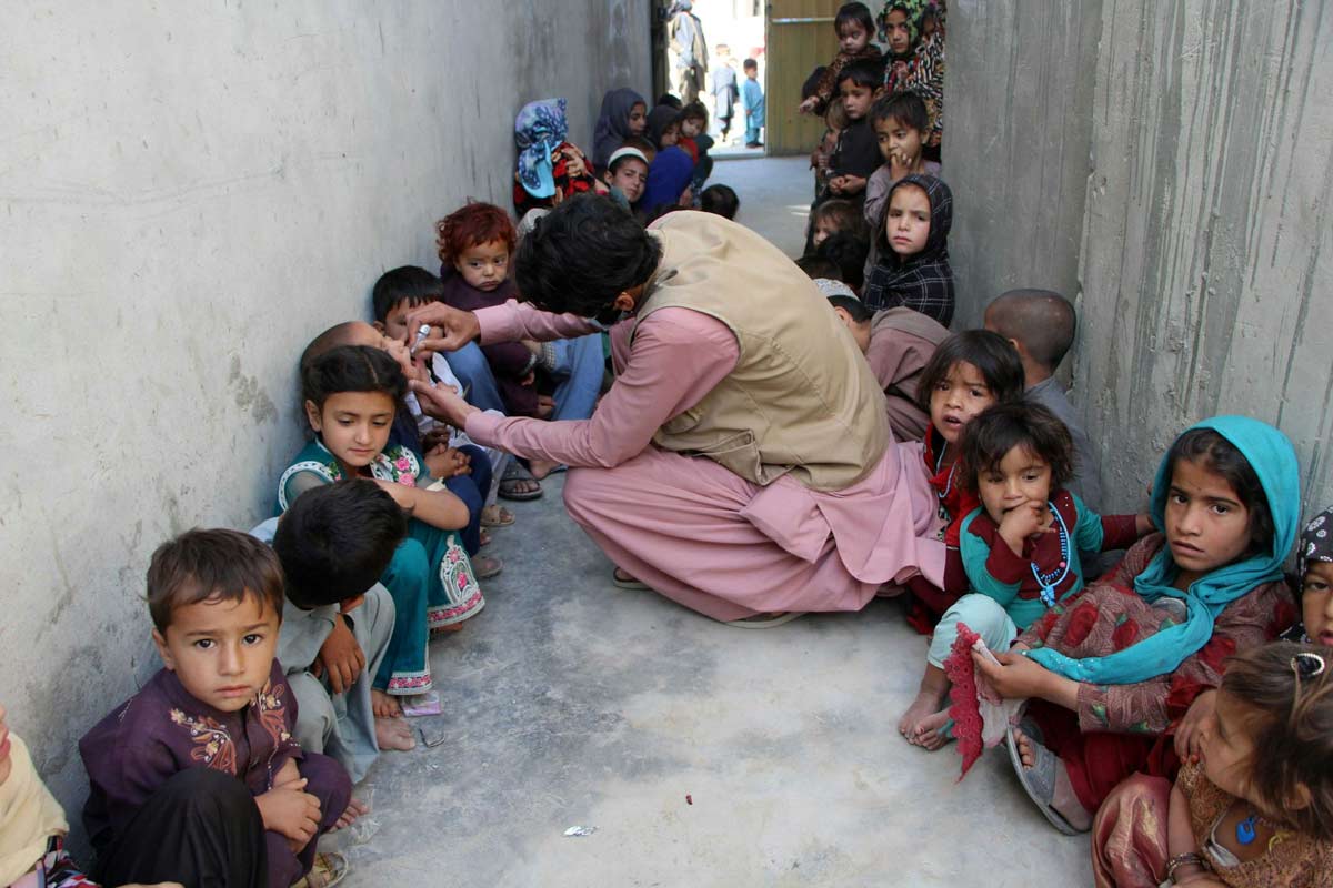 Afghanistan Kicks Off Polio Vaccination, Targeting 7.3 Million Children