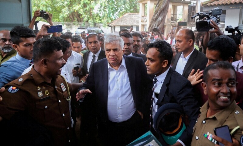 Former Sri Lankan President Wickremesinghe Arrested Over Alleged Misuse Of State Funds