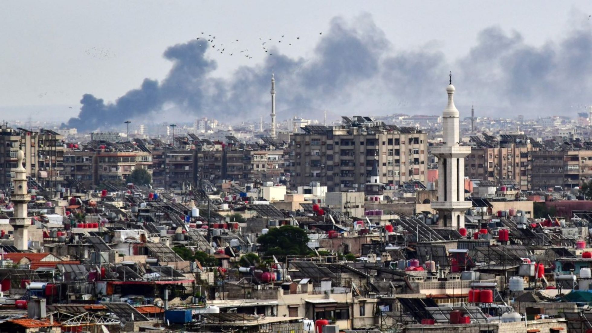 Israeli Strikes Hit Southern Damascus Countryside