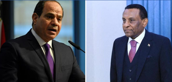 Egyptian president, Sudanese PM discuss efforts to resolve crisis in Sudan