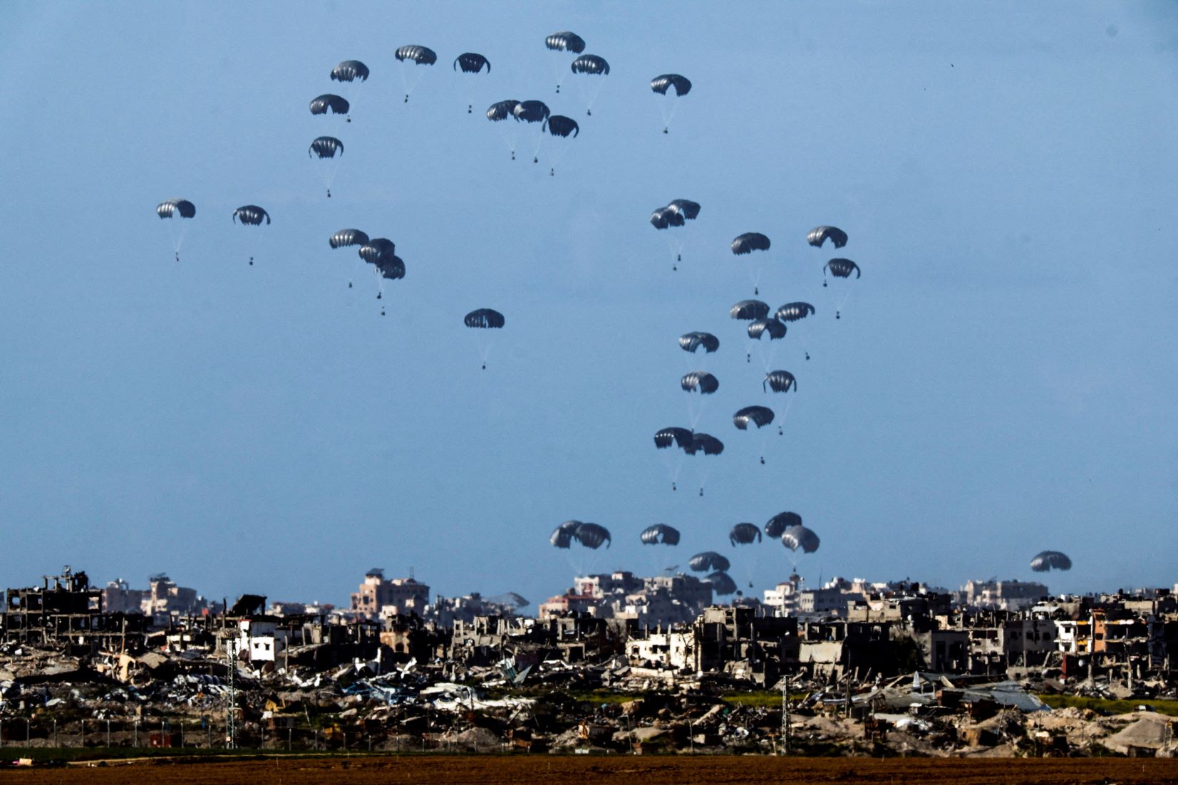 Palestine Urges Full Reopening Of Gaza Crossings As New Joint Aid Airdrops Conducted
