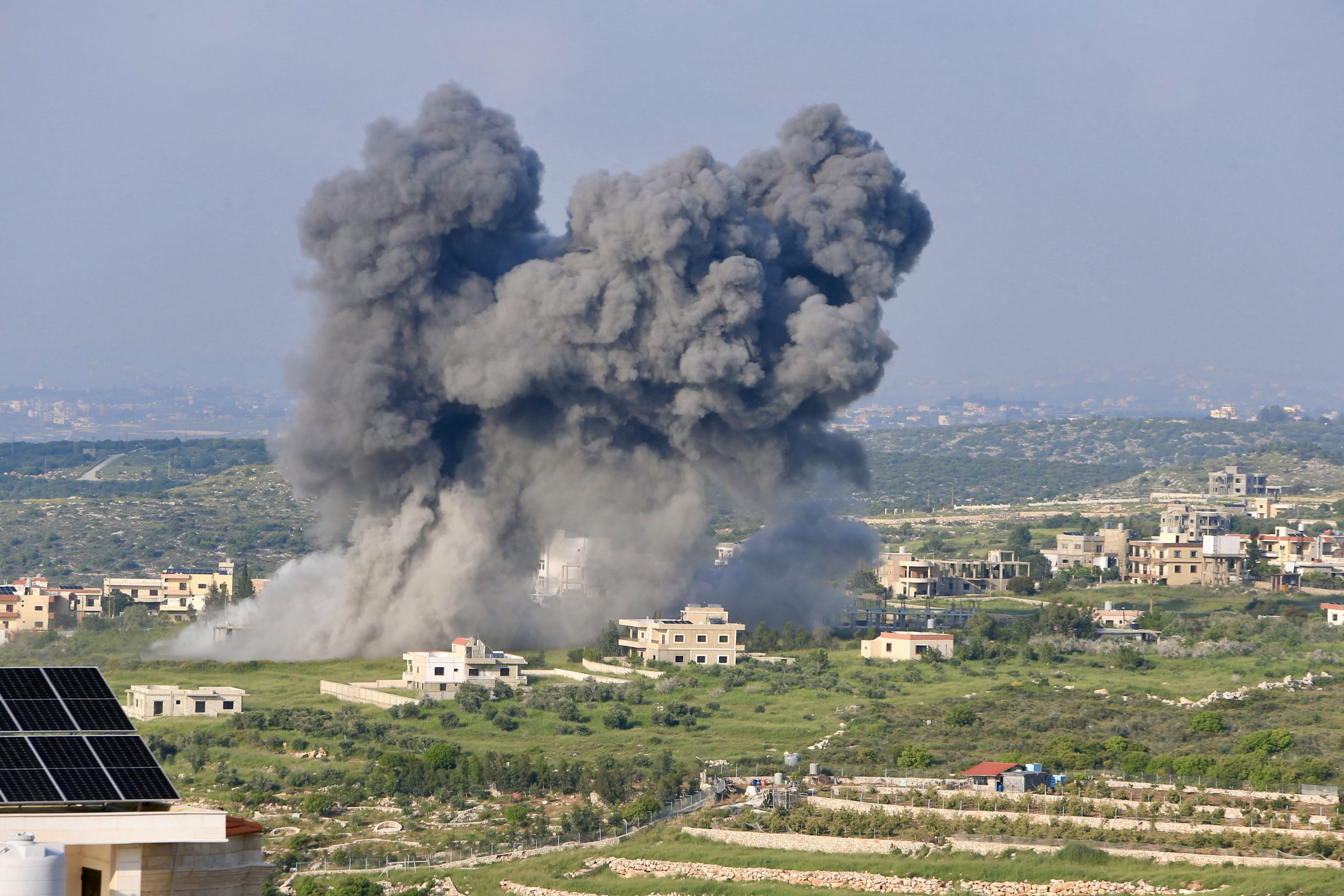 Two Injured In Israeli Airstrikes On Hezbollah Sites In Southern Lebanon