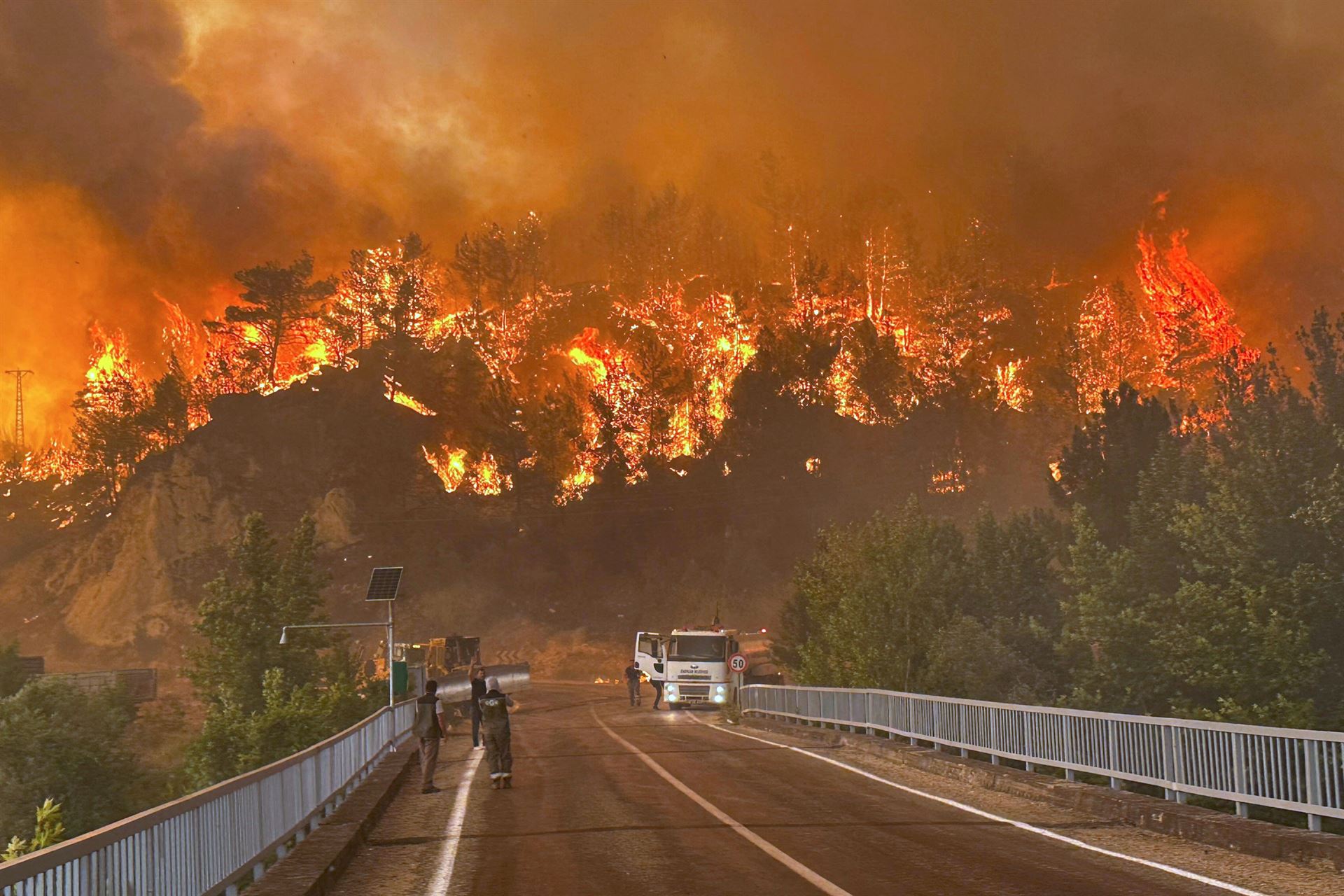 Forest Fire In NW Türkiye Prompts Evacuation Of Five  Villages