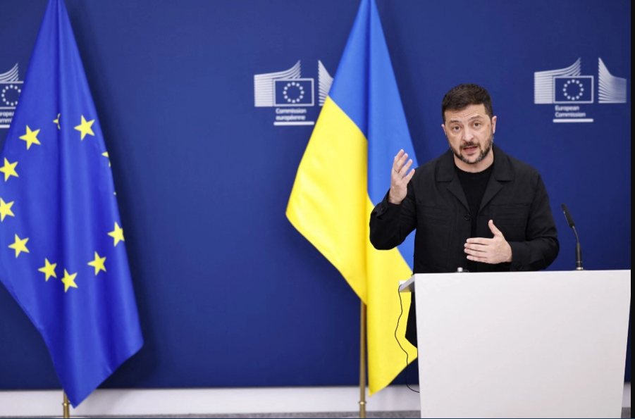Zelensky Says Ukrainian, U.S. Teams To Meet On Peace Talks With Russia This Week