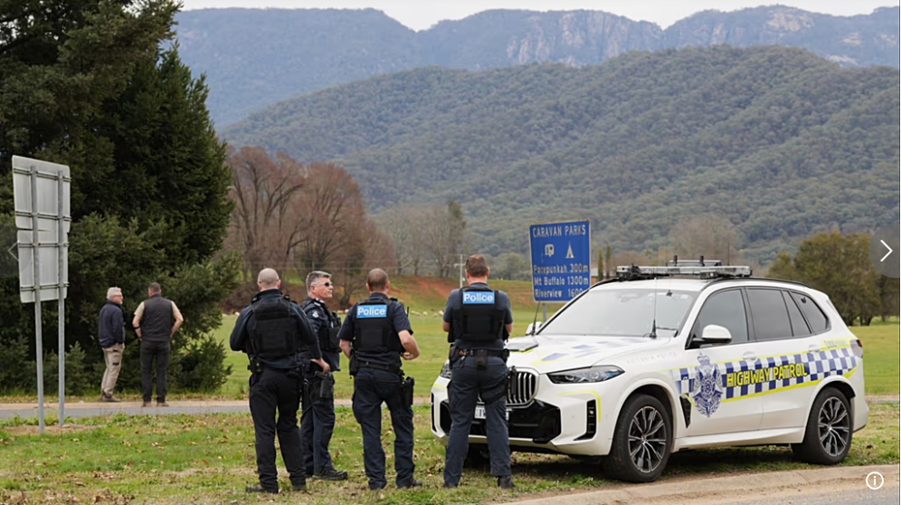 Search Continues For Gunman Who Killed Two Police Officers In South-East Australia