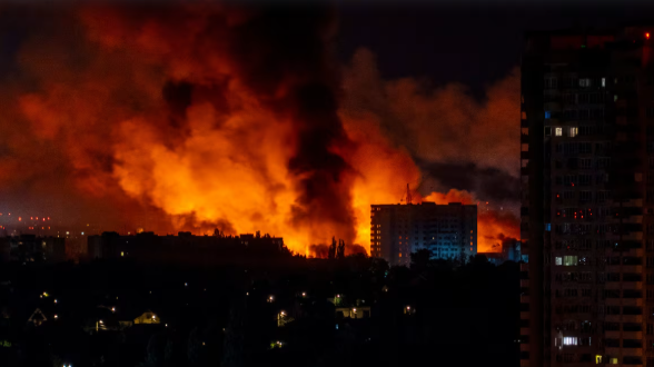 Russia Says It Hit Ukrainian Military-Industrial Enterprises, Airbases